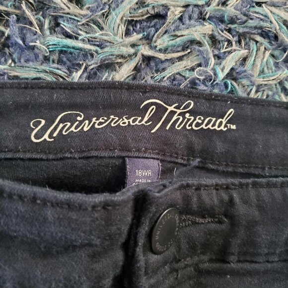 Goth Emo Grunge Black Skinny Jeans Universal Thread Plus Size Curvy Midrise Punk - Picture 5 of 8